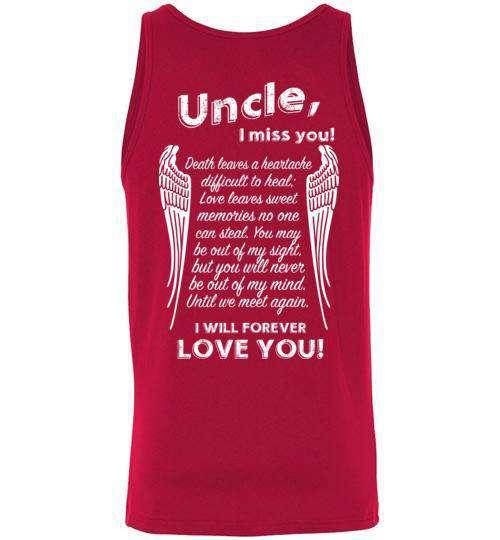 Uncle - I Miss You Tank - Guardian Angel Collection