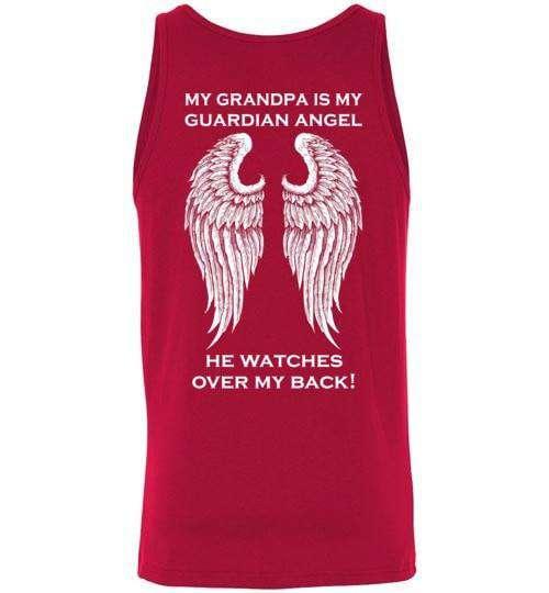 My Grandpa Is My Guardian Angel Tank - Guardian Angel Collection