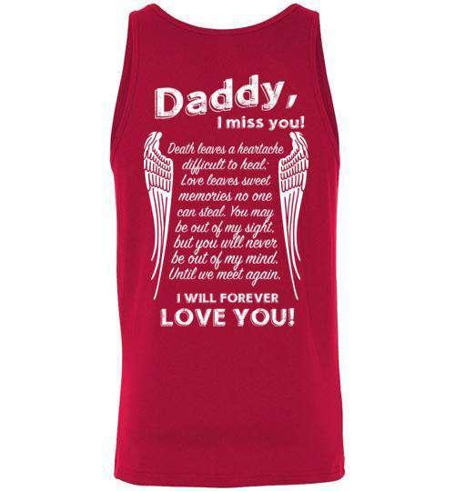 Daddy - I Miss You Tank - Guardian Angel Collection
