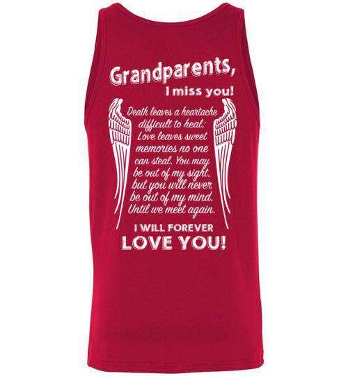 Grandparents - I Miss You Tank - Guardian Angel Collection