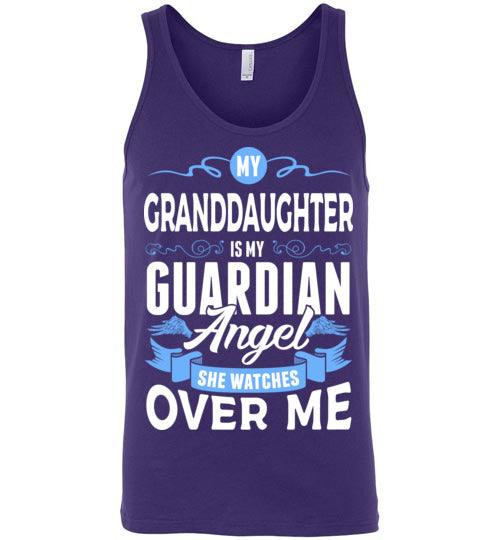 My Granddaughter Watches Over Me Tank (Front) - Guardian Angel Collection