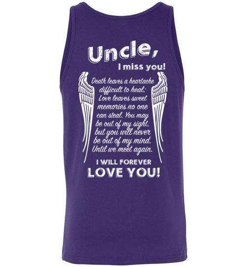 Uncle - I Miss You Tank - Guardian Angel Collection