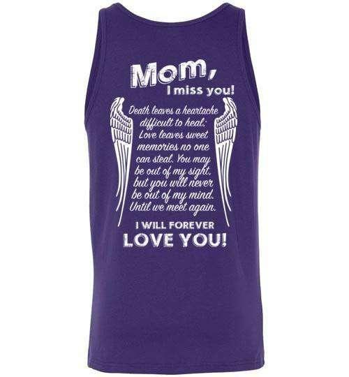 Mom I Miss You Tank - Guardian Angel Collection
