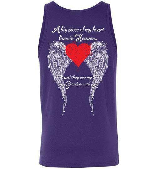 Grandparents - A Big Piece of my Heart Tank - Guardian Angel Collection