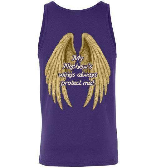 My Nephew's Wings Always Protect Me Tank - Guardian Angel Collection