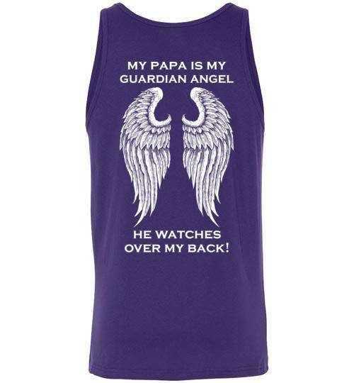 My Papa Is My Guardian Angel Tank - Guardian Angel Collection