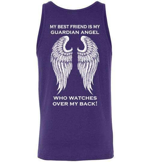 My Best Friend Is My Guardian Angel Tank - Guardian Angel Collection