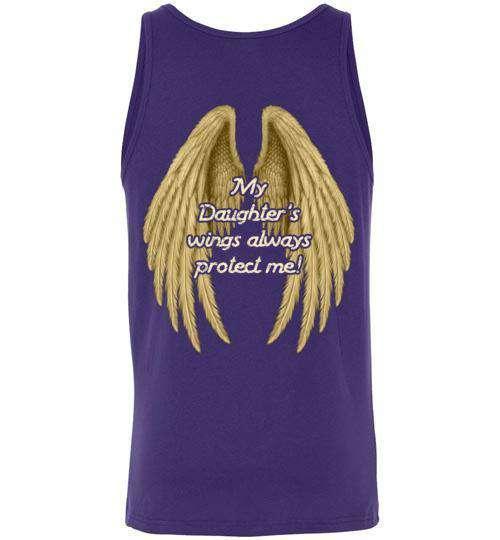 My Daughter's Wings Always Protect Me Tank - Guardian Angel Collection