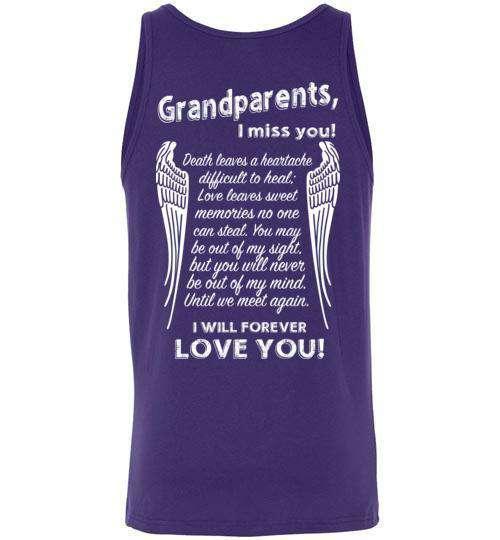 Grandparents - I Miss You Tank - Guardian Angel Collection
