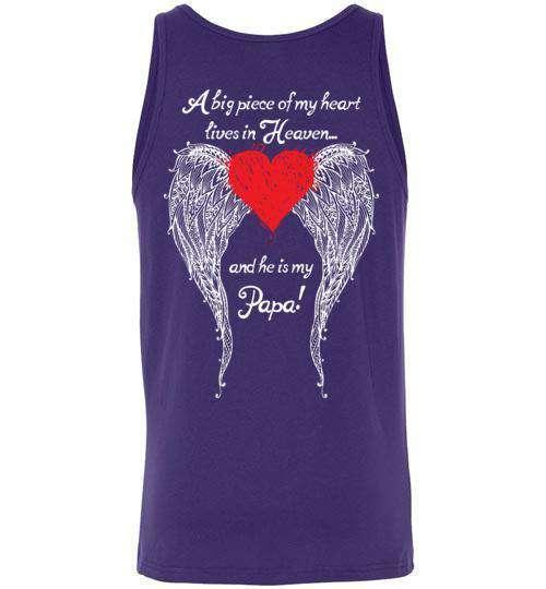 Papa - A Big Piece of my Heart Tank - Guardian Angel Collection