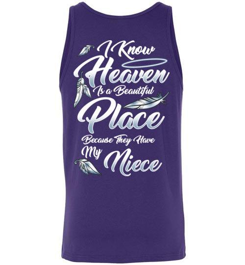 I Know Heaven is a Beautiful Place - Niece Tank - Guardian Angel Collection