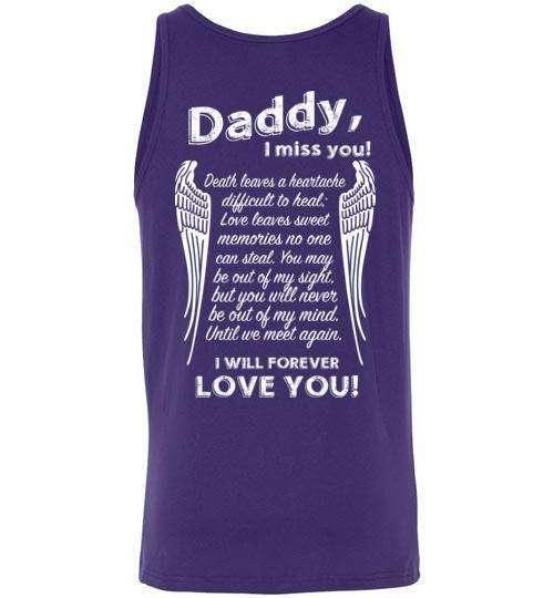 Daddy - I Miss You Tank - Guardian Angel Collection