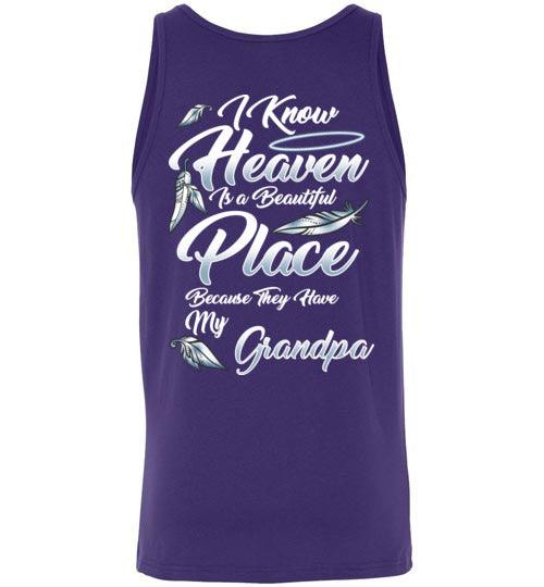 I Know Heaven is a Beautiful Place - Grandpa Tank - Guardian Angel Collection