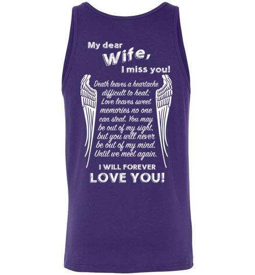 Wife - I Miss You Tank - Guardian Angel Collection