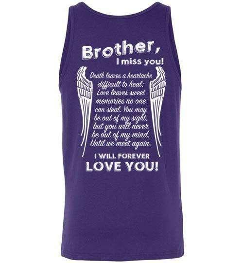 Brother I Miss You Tank - Guardian Angel Collection