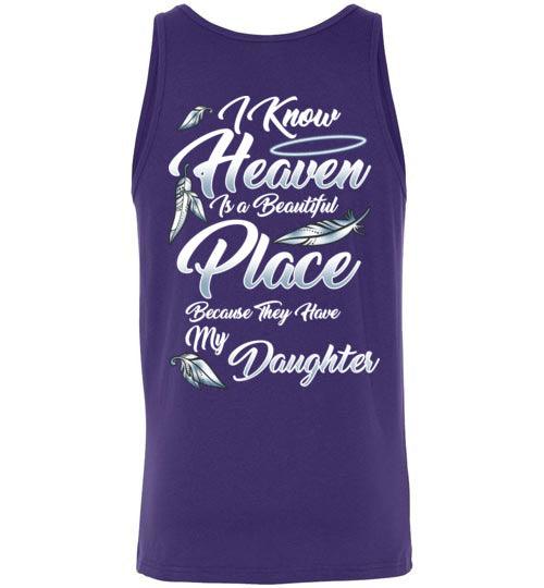 I Know Heaven is a Beautiful Place - Daughter Tank - Guardian Angel Collection