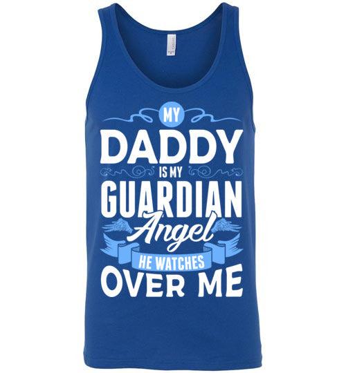 My Daddy Watches Over Me Tank (Front) - Guardian Angel Collection