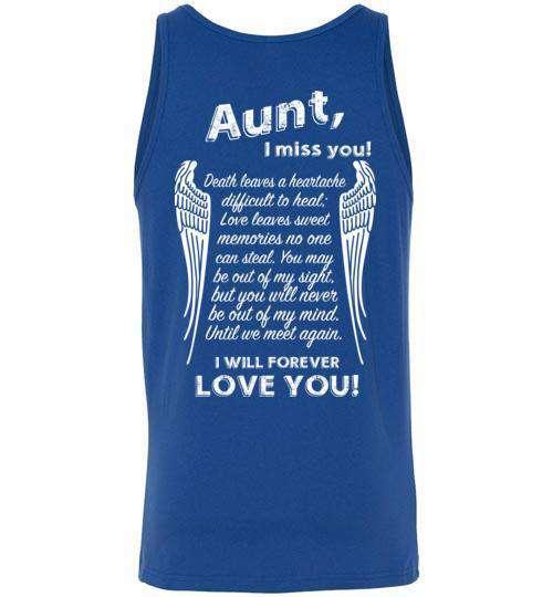 Aunt - I Miss You Tank - Guardian Angel Collection