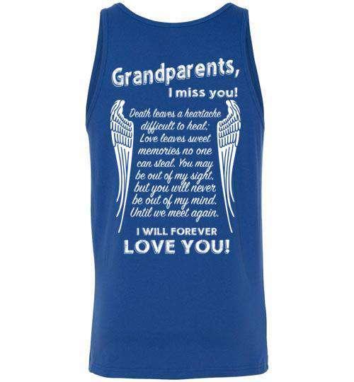 Grandparents - I Miss You Tank - Guardian Angel Collection