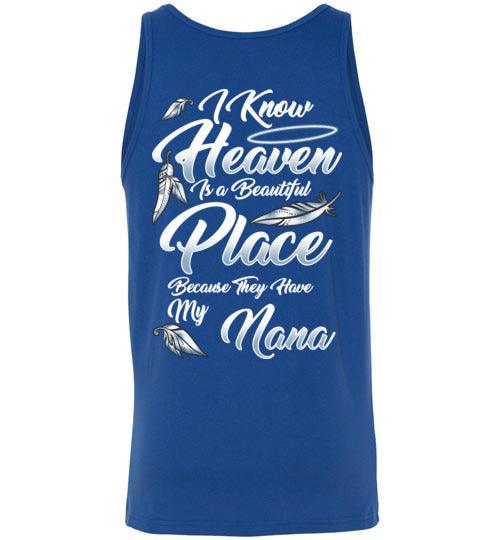 I Know Heaven is a Beautiful Place - Nana Tank - Guardian Angel Collection