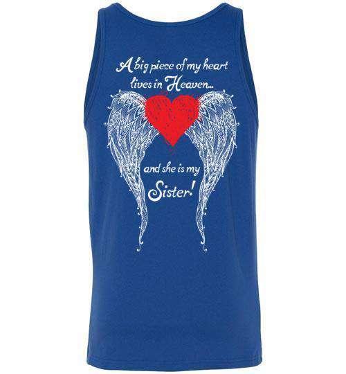 Sister - A Big Piece of my Heart Tank - Guardian Angel Collection