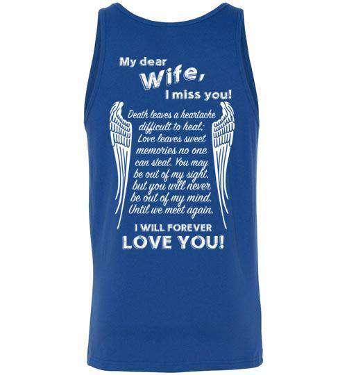 Wife - I Miss You Tank - Guardian Angel Collection