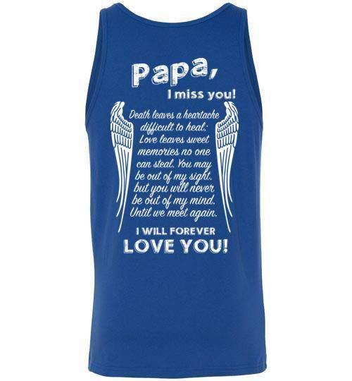 Papa - I Miss You Tank - Guardian Angel Collection