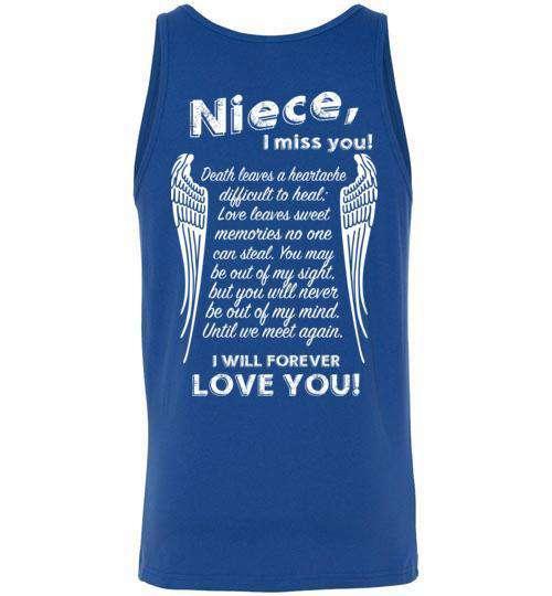 Niece - I Miss You Tank - Guardian Angel Collection