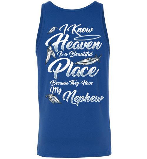 I Know Heaven is a Beautiful Place - Nephew Tank - Guardian Angel Collection