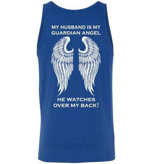 My Husband Is My Guardian Angel Tank - Guardian Angel Collection