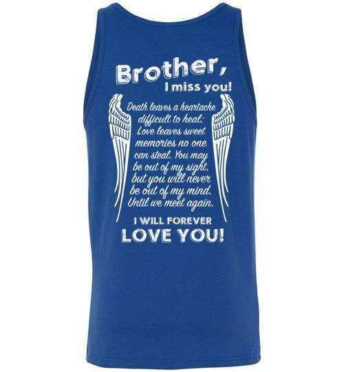Brother I Miss You Tank - Guardian Angel Collection