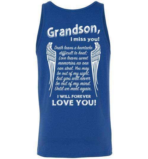 Grandson - I Miss You Tank - Guardian Angel Collection