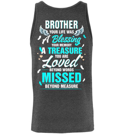 Brother - Your Life Was A Blessing Tank - Guardian Angel Collection