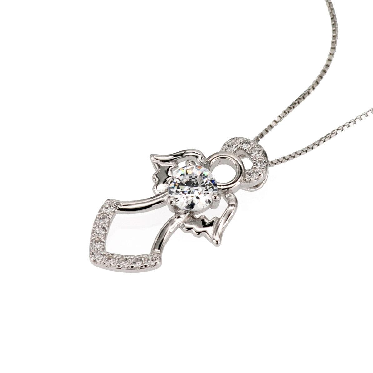 Guardian Angel .925 Silver Necklace - Guardian Angel Collection