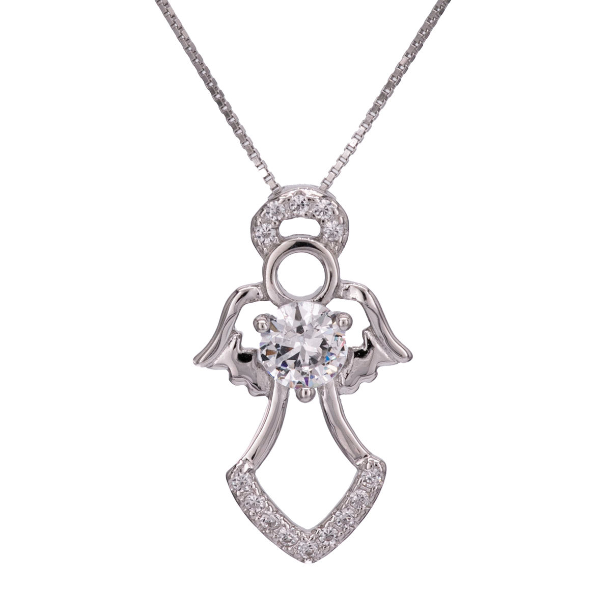 Guardian Angel .925 Silver Necklace