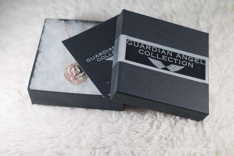 Guardian Angel Protect Me Necklace - Rose - Guardian Angel Collection