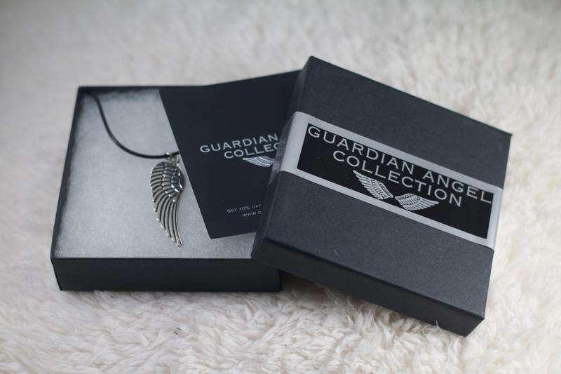 Single Wing Leather Necklace - Guardian Angel Collection