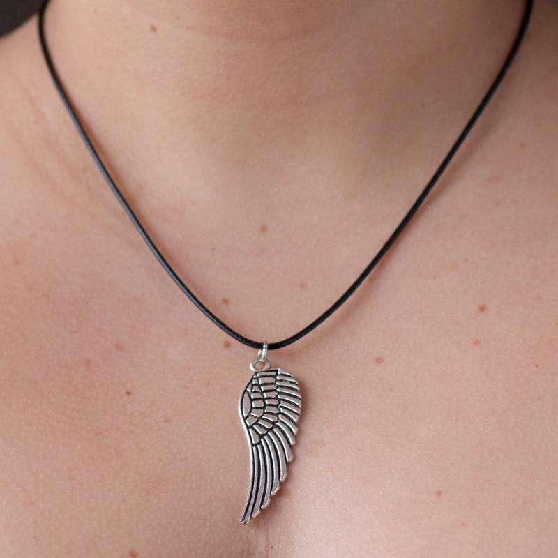 Leather necklace amazon Clearance