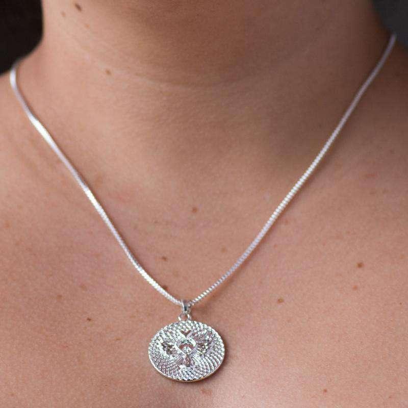 Guardian Angel Protect Me Necklace - Guardian Angel Collection