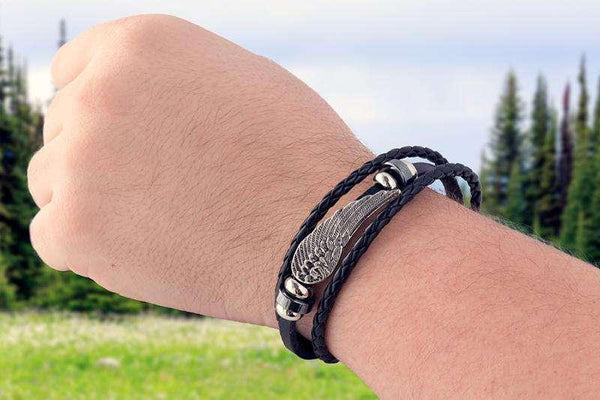 Leather bracelet