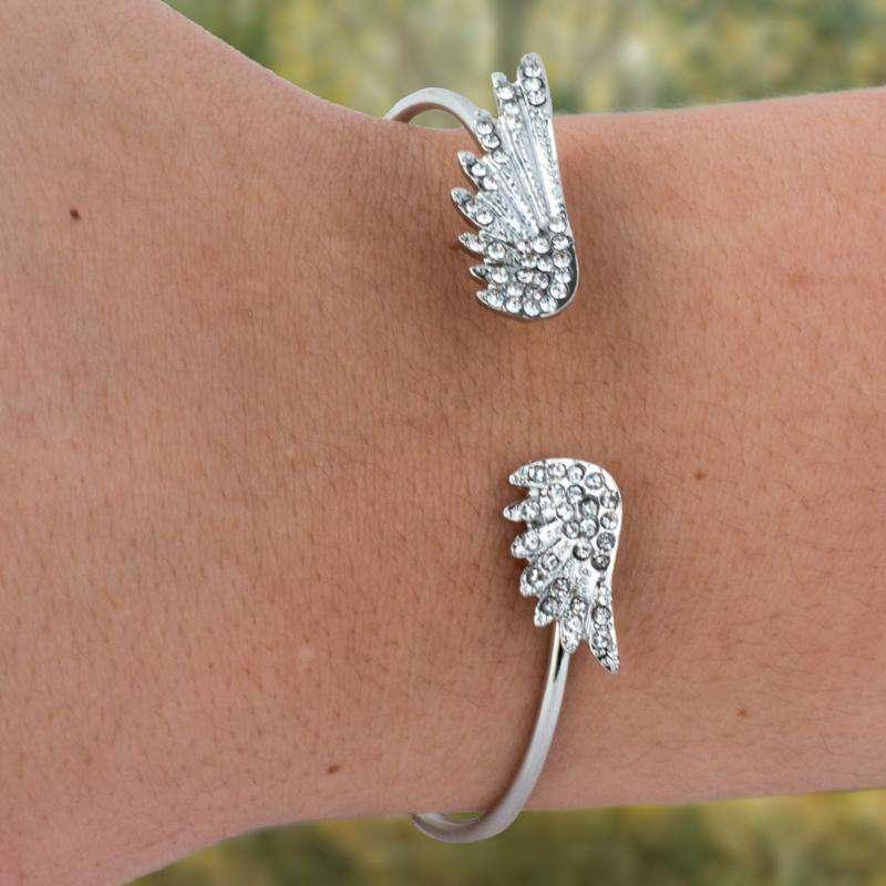 Angel Wings Bangle - Guardian Angel Collection