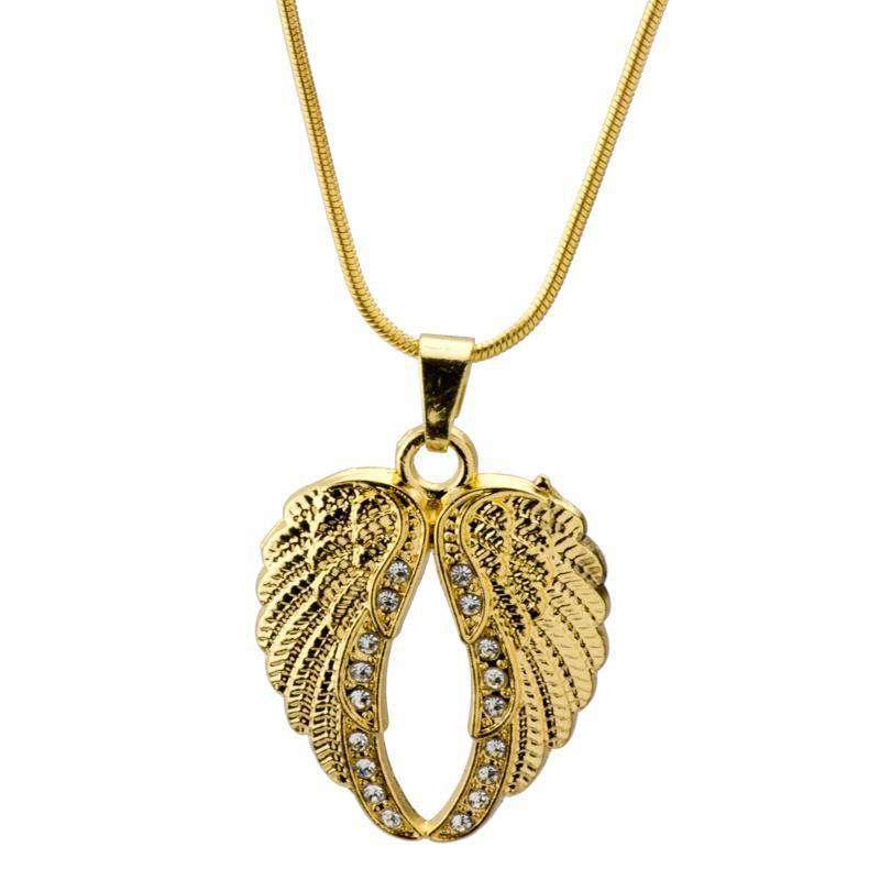 Your Wings Were Ready Necklace - Gold - Guardian Angel Collection