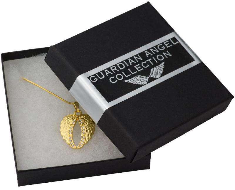 Your Wings Were Ready Necklace - Gold - Guardian Angel Collection