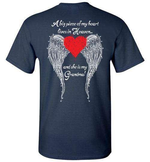 Grandma - A Big Piece of my Heart T-Shirt - Guardian Angel Collection