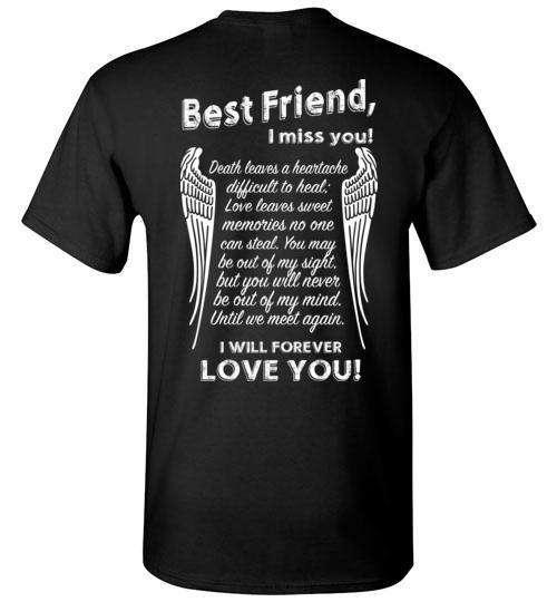 Best Friend - I Miss You T-Shirt - Guardian Angel Collection