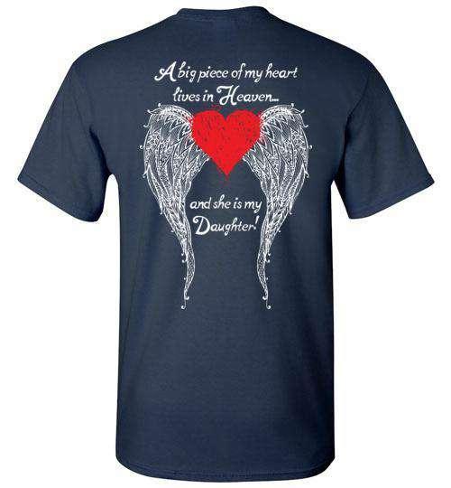 Daughter - A Big Piece of my Heart T-Shirt - Guardian Angel Collection