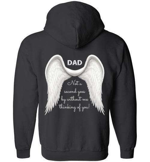 Dad Not A Second FULL ZIP Hoodie - Guardian Angel Collection