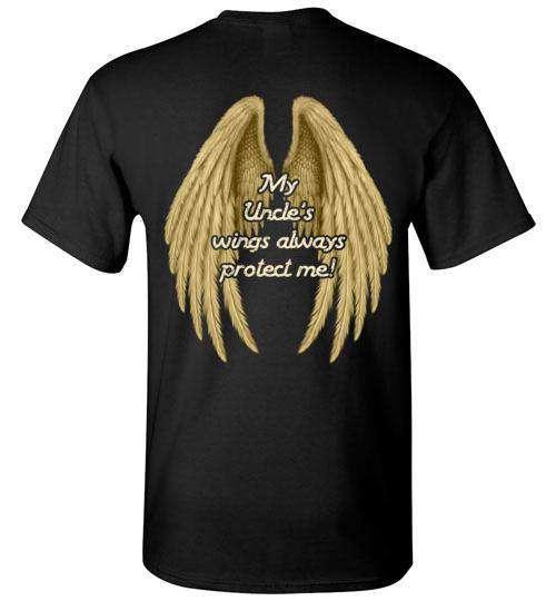 My Uncle's Wings Always Protect Me T-Shirt - Guardian Angel Collection