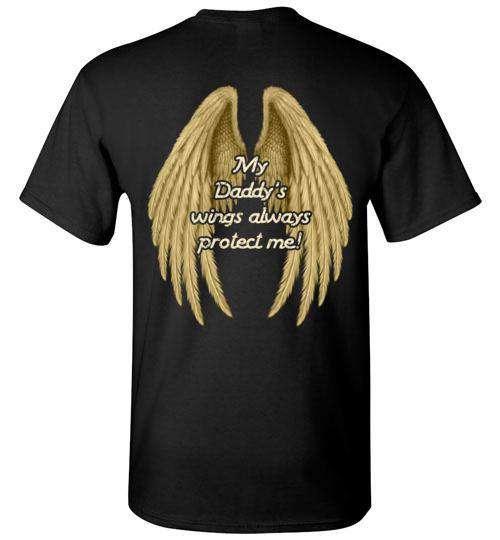 My Daddy's Wings Always Protect Me T-Shirt - Guardian Angel Collection