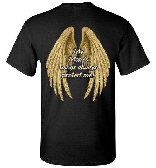 YOUTH: My Mom's Wings Always Protect Me T-Shirt - Guardian Angel Collection